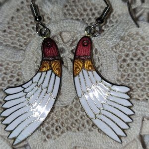 Vintage Cloisonne Earrings